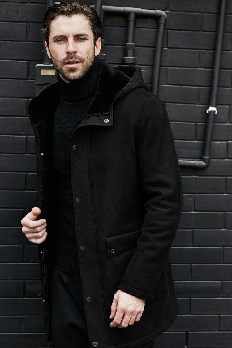 Casual Fleece Hooded Jacket