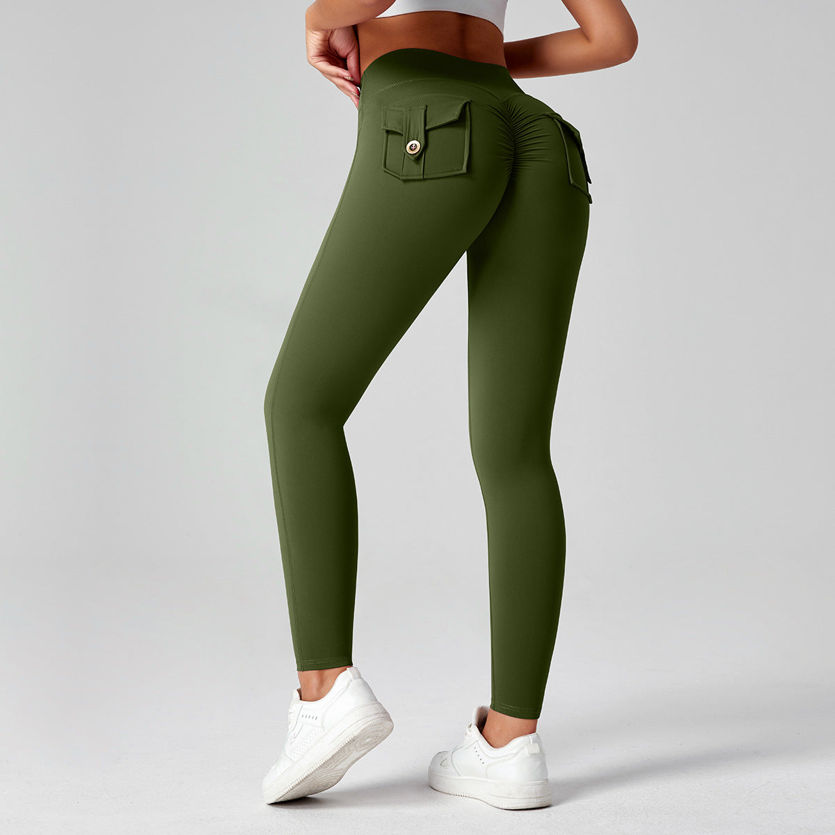 Fitness yoga pants that lift the buttocks