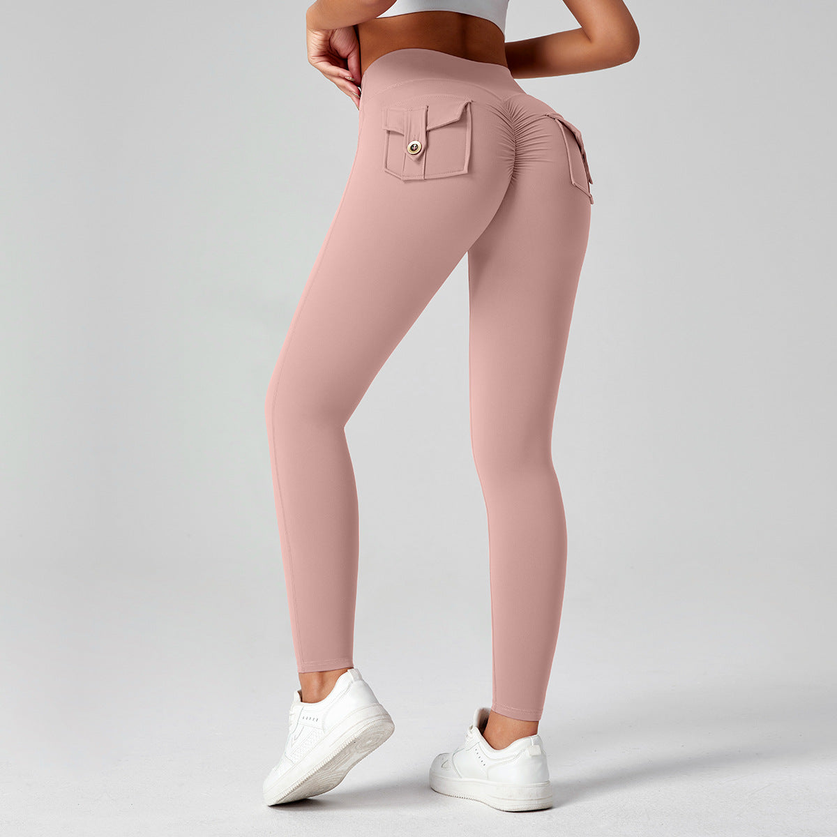 Fitness yoga pants that lift the buttocks