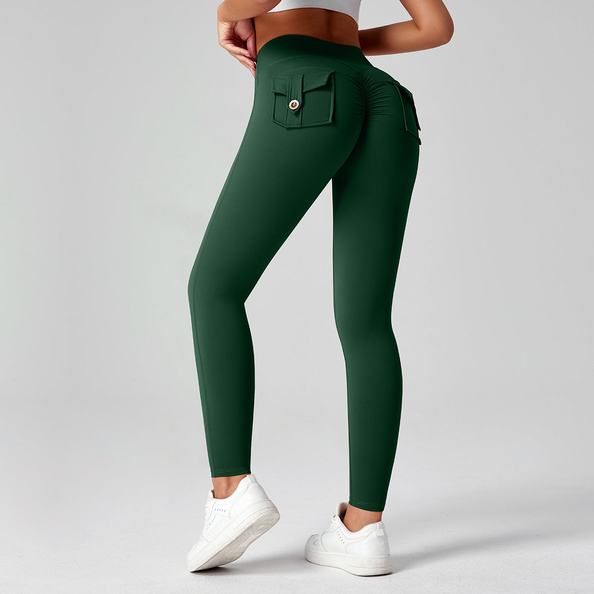 Fitness yoga pants that lift the buttocks