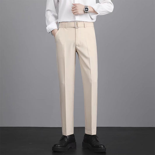 Casual, trendy, straight-cut pants.