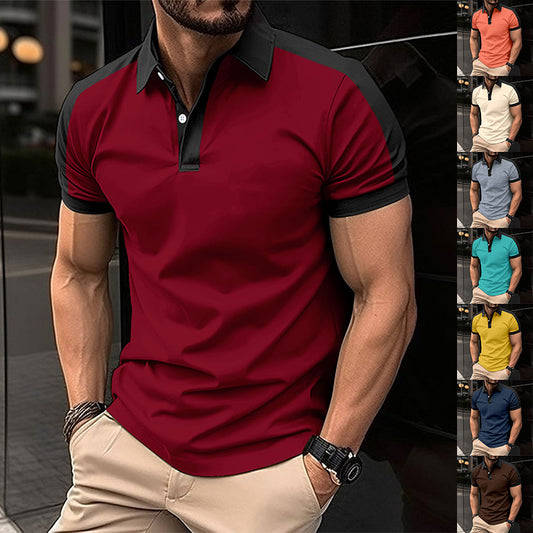 Short-sleeve casual shirt