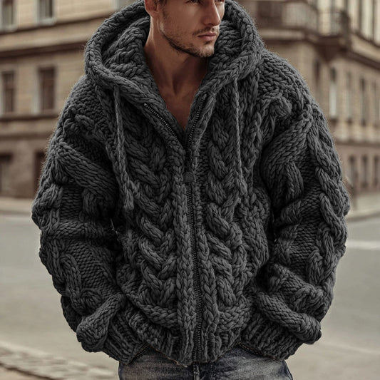 Printed cardigan jacket