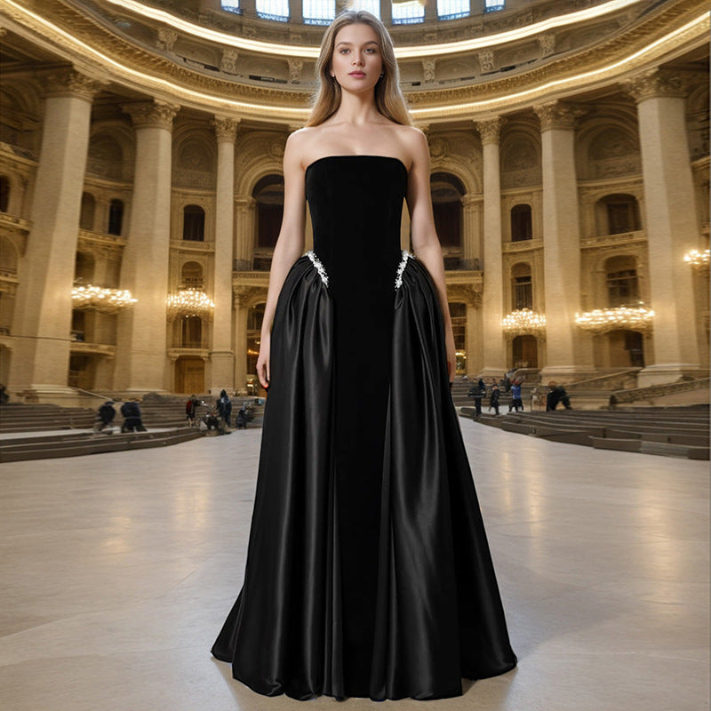 Elegant and sensual long dress