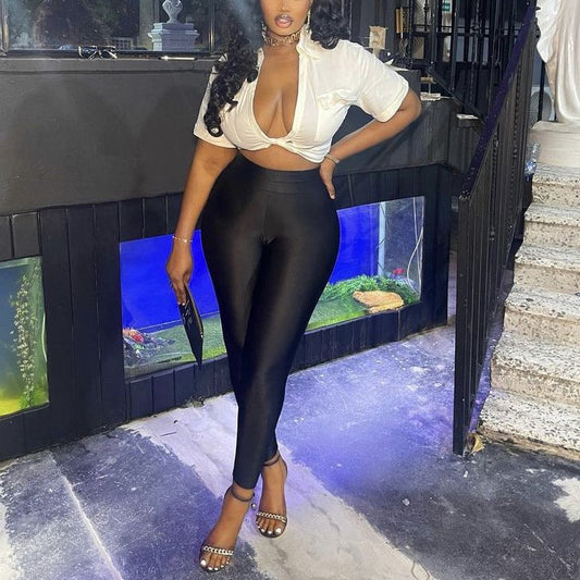 High-waisted Fitness Casual Leggings