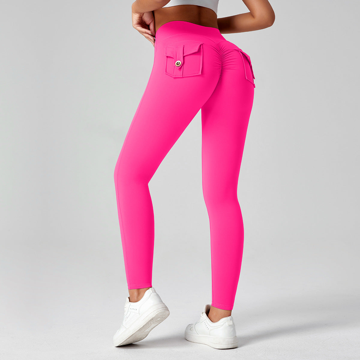 Fitness yoga pants that lift the buttocks