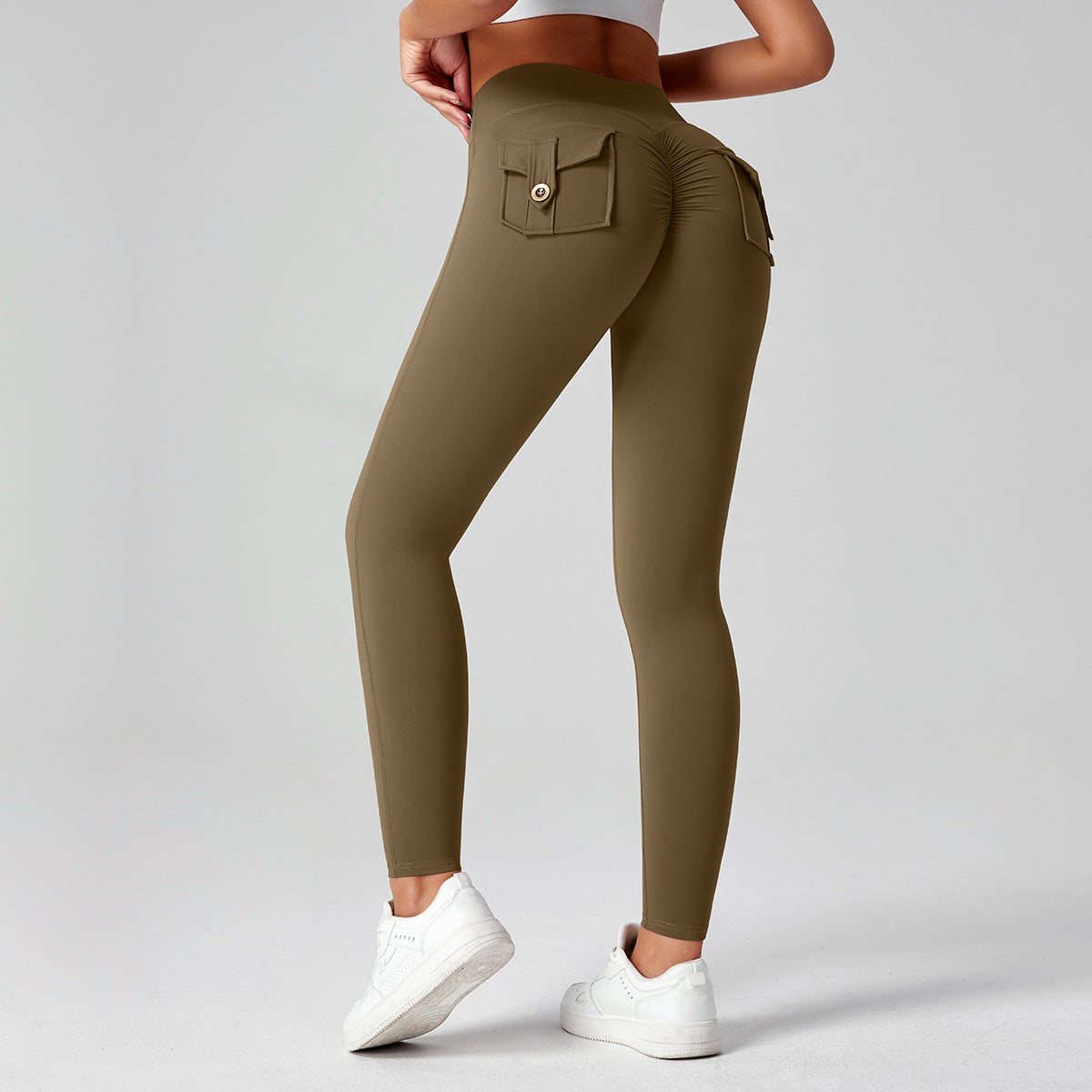 Fitness yoga pants that lift the buttocks