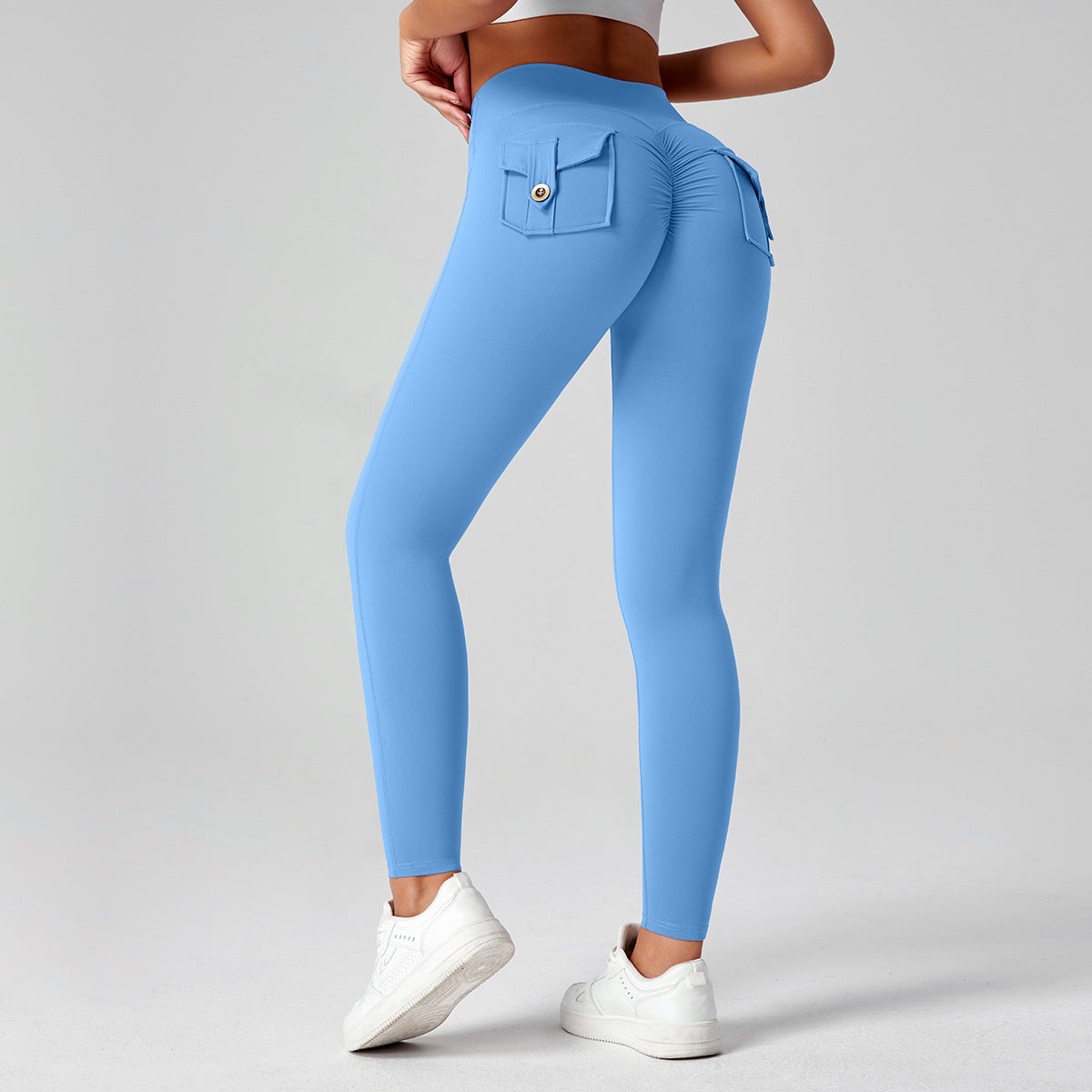 Fitness yoga pants that lift the buttocks