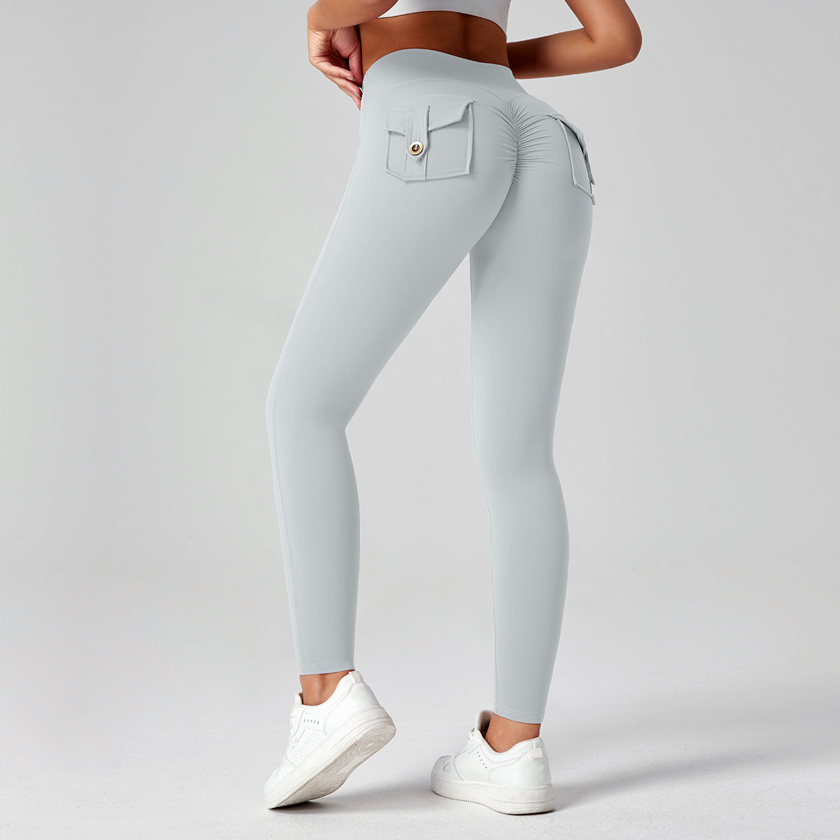 Fitness yoga pants that lift the buttocks