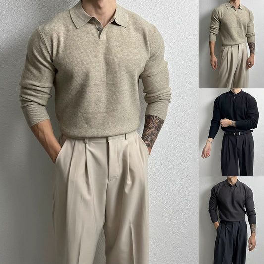 British-style slim-fit sweater