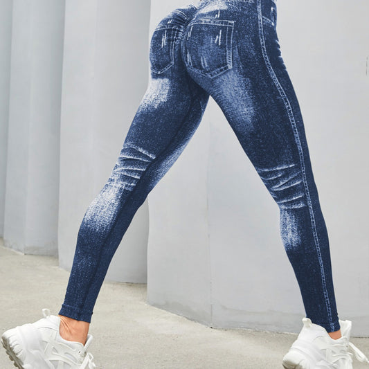 Seamless Fitness Pants With A V-cut Design For A Sculpted Peach-shaped Butt