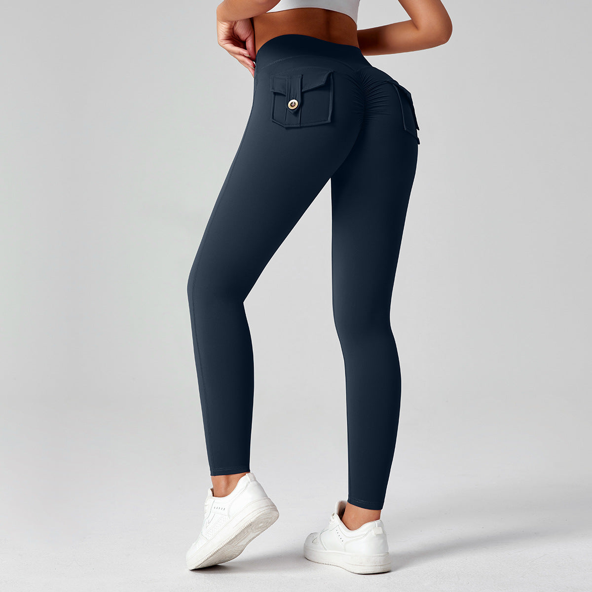 Fitness yoga pants that lift the buttocks