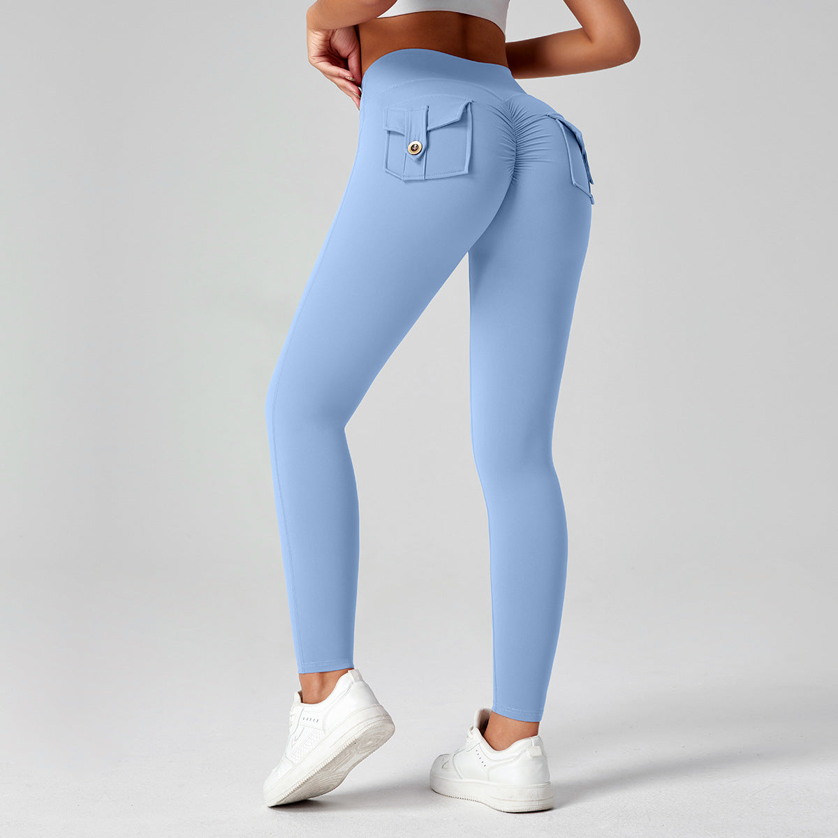 Fitness yoga pants that lift the buttocks