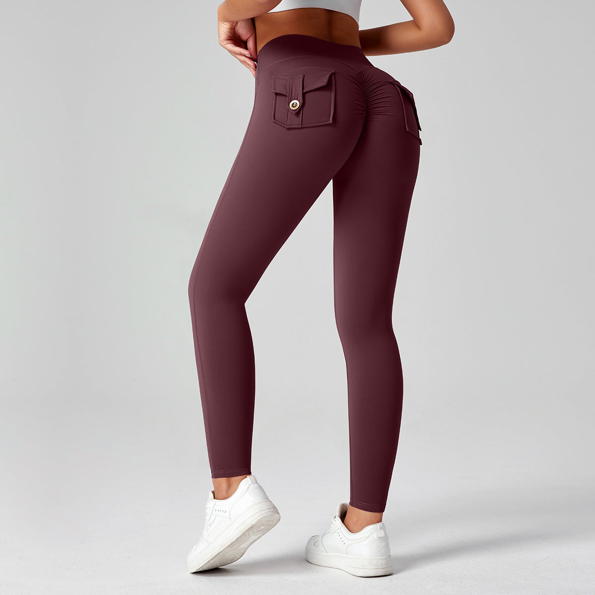 Fitness yoga pants that lift the buttocks