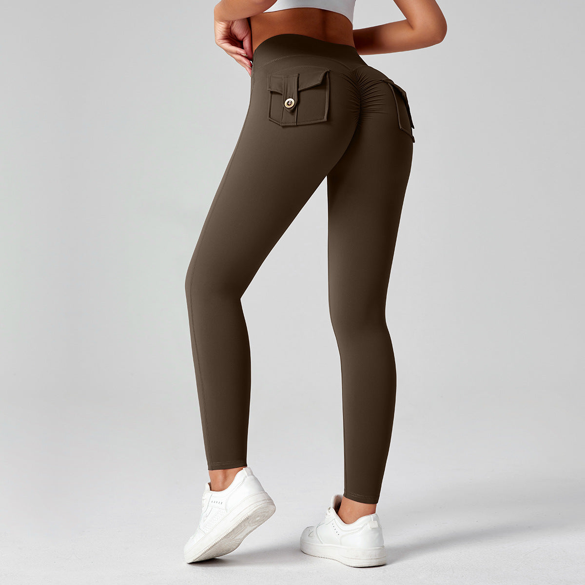 Fitness yoga pants that lift the buttocks