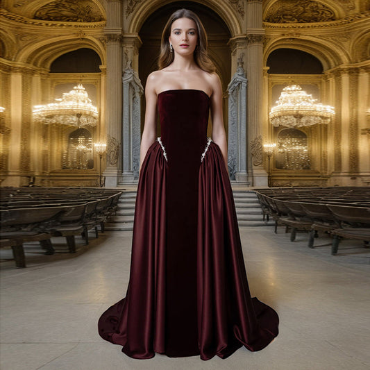 Elegant and sensual long dress