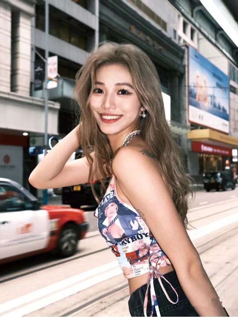 Sexy Playboy halter tank top, fitted and backless.