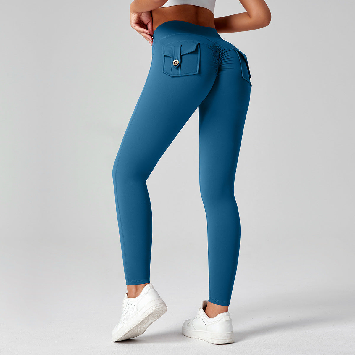 Fitness yoga pants that lift the buttocks